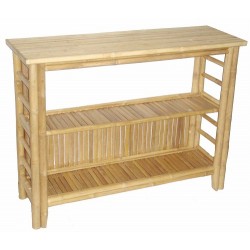 Bamboo fancy console table