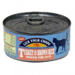 Lick Your Chops Turkey Brn Rice Cat (24x5.5OZ)