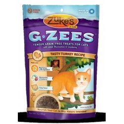 Zukes® G-Zees For Cats - Turkey 3 oz. - 12 packages